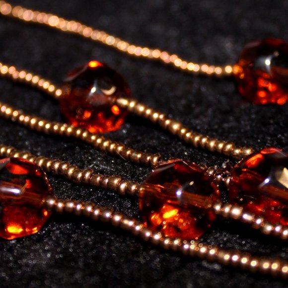 Possible Amber beaded 20” necklace - Picture 6 of 6